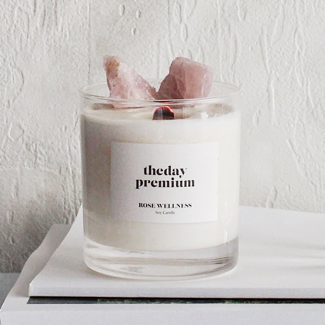 ROSE WELLNESS SOY CANDLE¥5,000